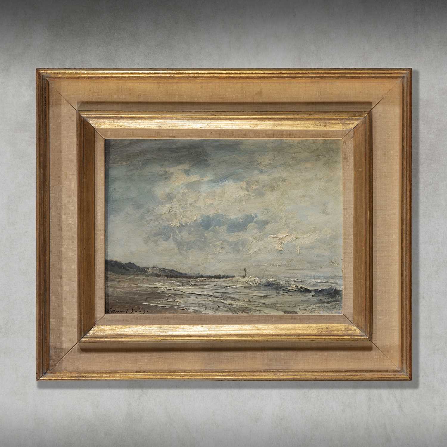 Lot 198 - Edward  Seago (British b.1910-d.1974), The Surf, Waxham