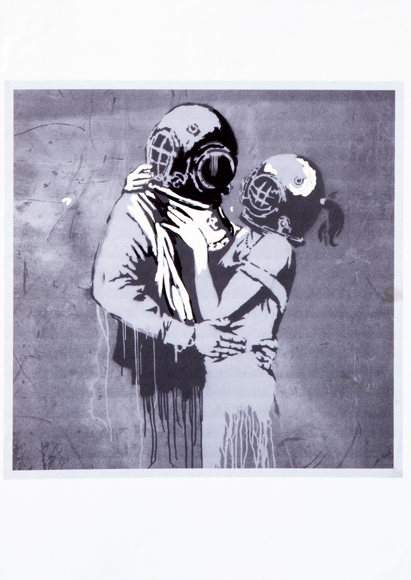 Lot 280 - Banksy (British 1974-), 'Think Tank Working