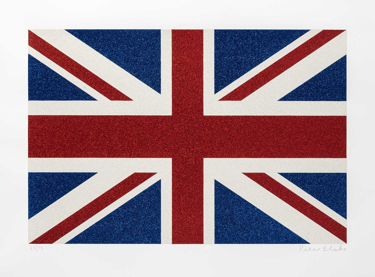 Lot 256 - Peter Blake (British 1932-), 'Union Flag', 2016