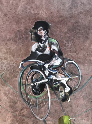 Lot 201 - Francis Bacon (British 1909-1992), 'Portrait Of George Dyer Riding A Bicycle - QB1', 1966/2015