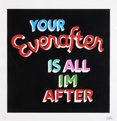 Lot 127 - Stephen Powers (American 1968-), 'Your Everafter is All I'm After', 2013