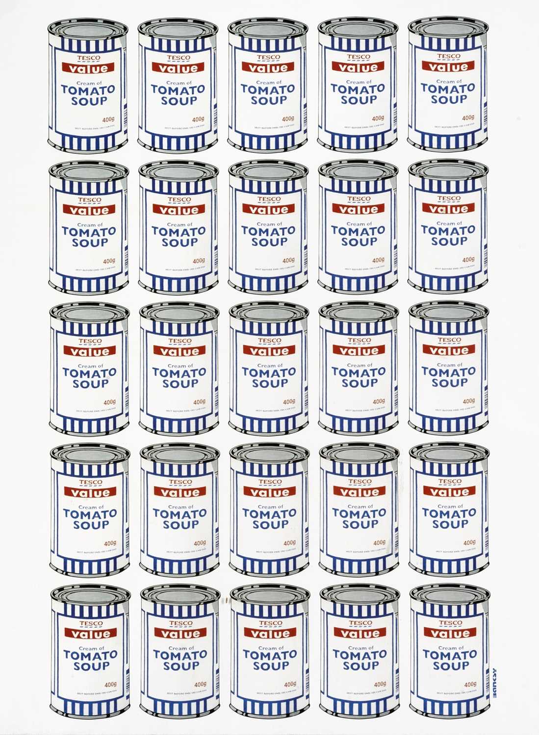 Lot 143 - Banksy (British 1974-), 'Soup Cans Poster', 2010
