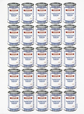 Lot 143 - Banksy (British 1974-), 'Soup Cans Poster', 2010