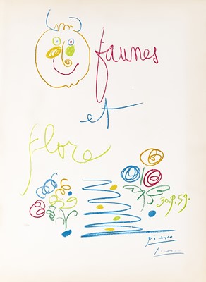 Lot 250 - Pablo Picasso (Spanish 1881-1973), 'Faunes et Flore', 1960