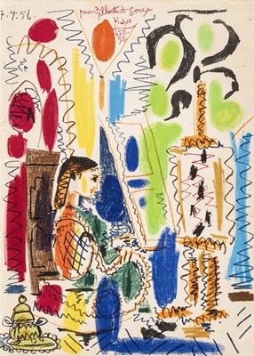 Lot 251 - Pablo Picasso (Spanish 1881-1973), 'L’Atelier de Cannes, over for Ces peintres nos amis, Vol. II', 1957