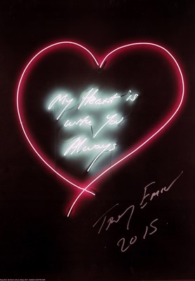 Lot 270 - Tracey Emin (British 1963-), 'My Heart Is With You Always', 2015
