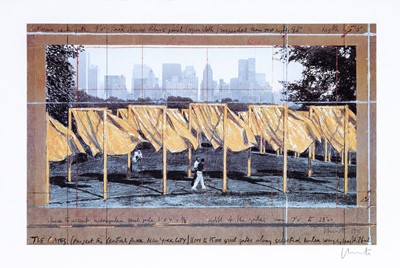 Lot 20 - Christo (Bulgarian 1935-2020), 'The Gates, Project For Central Park, New York City', 2004