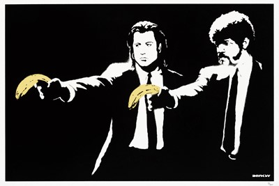 Lot 289 - Banksy (British 1974-), 'Pulp Fiction', 2004