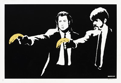 Lot 291 - Banksy (British 1974-), 'Pulp Fiction', 2004 (Signed)