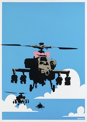 Lot 286a - Banksy (British 1974-), 'Happy Choppers', 2003