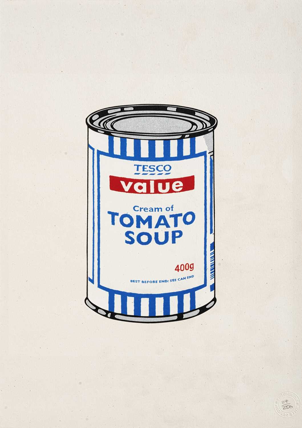 Lot 320 - Banksy (British 1974-), 'Soup Can', 2005