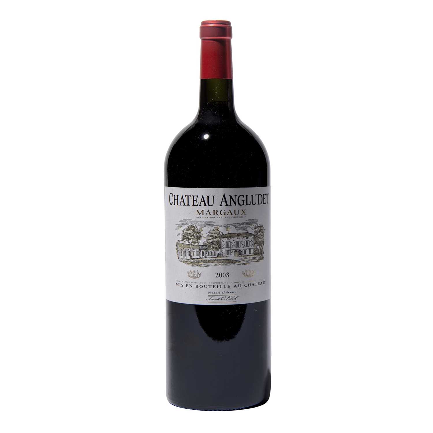 Lot 65 - 6 magnums 2008 Ch  Angludet