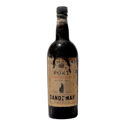 Lot 2 - 1 bottle 1955 Sandeman