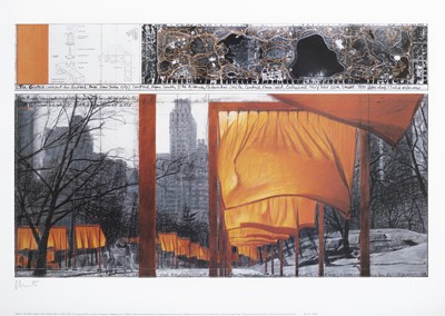 Lot 19 - Christo (Bulgarian 1935-2020), 'The Gates, Project For Central Park, New York City', 2004