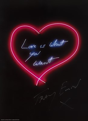 Lot 263 - Tracey Emin (British 1963-), ‘Love Is What You Want', 2015