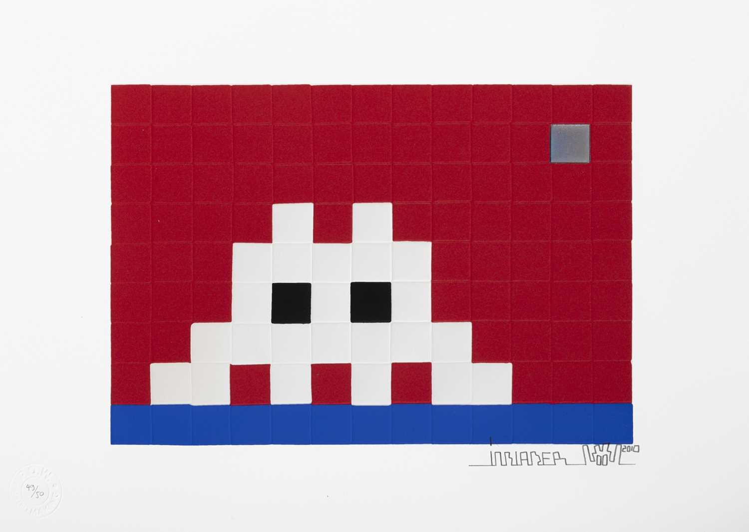 Lot 280 - Invader (French 1969-), 'Home Neptune', 2010