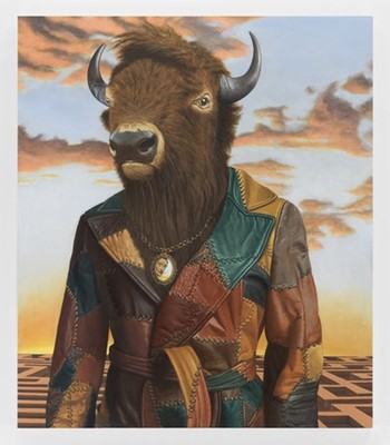 Lot 98 - Sean Landers (American 1962-), 'Buffalo Minotaur', 2017