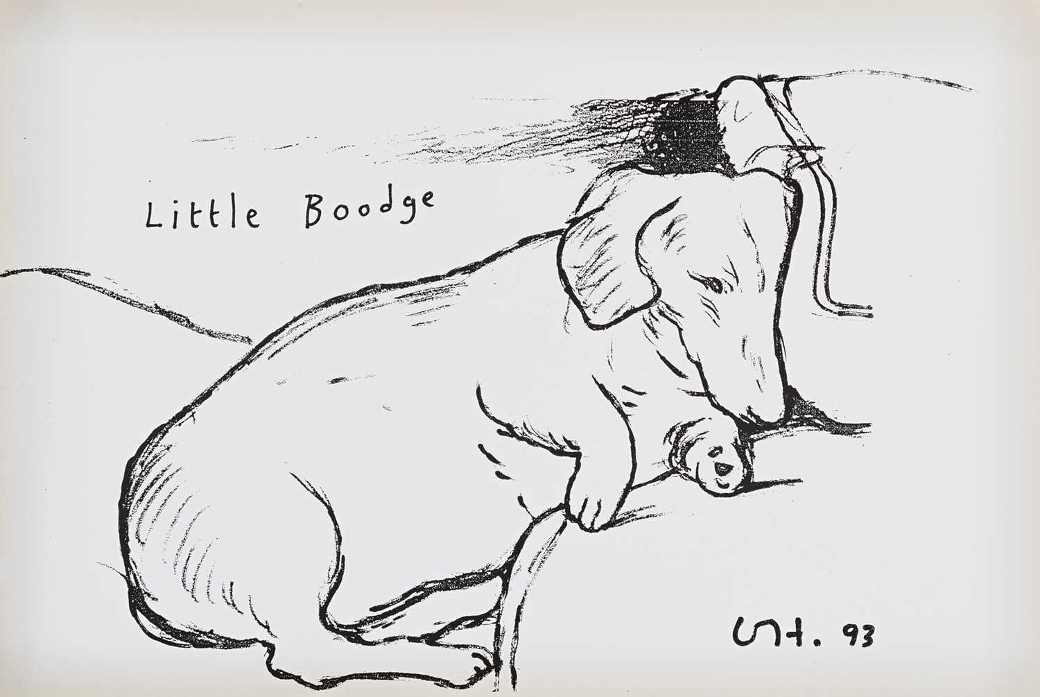 Lot 38 - David Hockney (British 1937-), 'Little Boodge' 1993