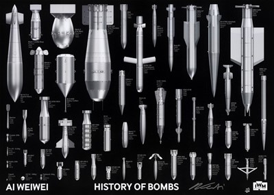 Lot 4 - Ai Weiwei (Chinese 1957-), 'History Of Bombs (Signed)', 2020