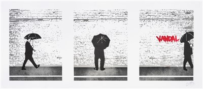 Lot 235 - Nick Walker (British b.1969) 'Vandal Triptych', 2006