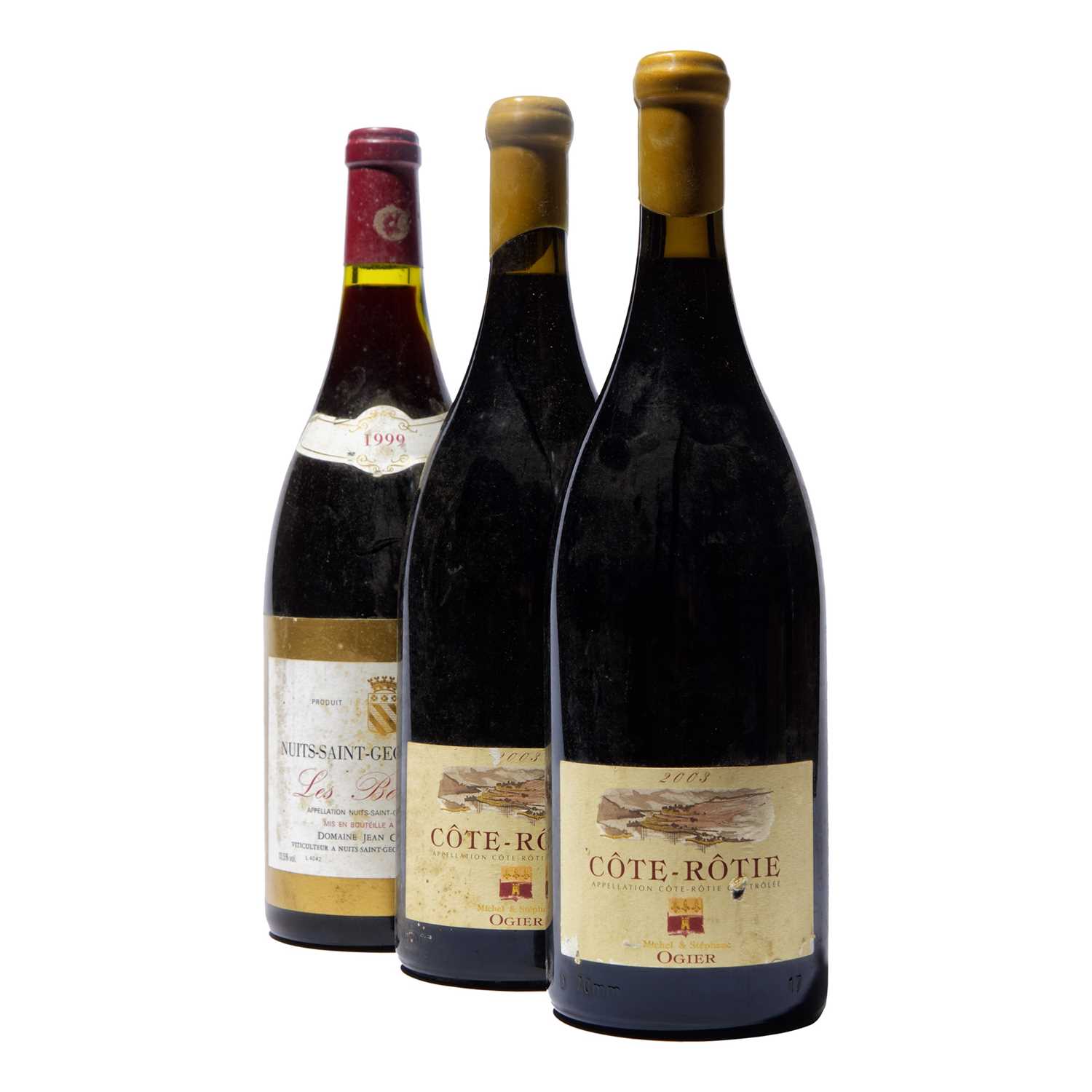 Lot 134 - 3 magnums Mixed Burgundy and Rhone
