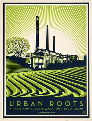 Lot 228 - Shepard Fairey (American 1970-), 'Urban Roots', 2011