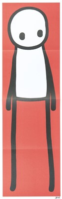 Lot 366 - Stik (British b.1979) ‘Standing Figure (Book) (Red, Blue, Yellow, Orange & Teal)’, 2015