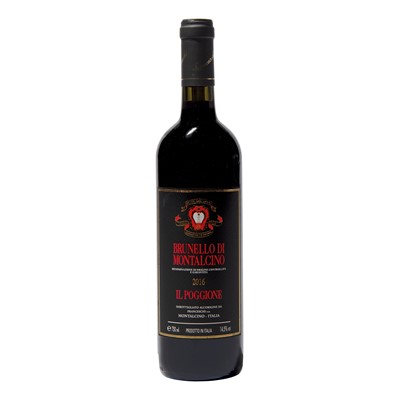 Lot 291 - 6 bottles 2016 Brunello di Montalcino Il Poggione