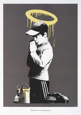 Lot 100 - Banksy (British 1974-), ‘Forgive Us Our Trespassing’, 2010