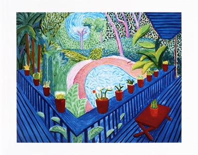Lot 24 - David Hockney (British 1937-), 'A Bigger Splash, Red Pots In The Garden & Gardens' (Three Works)
