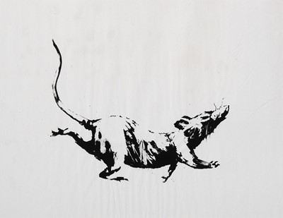 Lot 142 - Banksy (British 1974-), 'GDP Rat', 2019