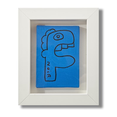 Lot 362 - Thierry Noir (French 1958-), 'Blue', 2016