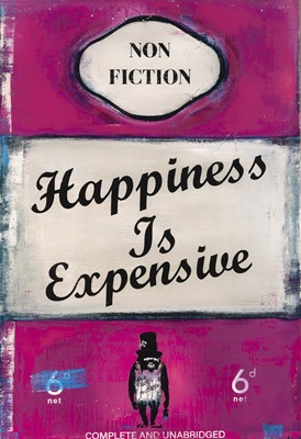 Lot 245 - James McQueen (British 1977-), 'Happiness Is Expensive', 2022
