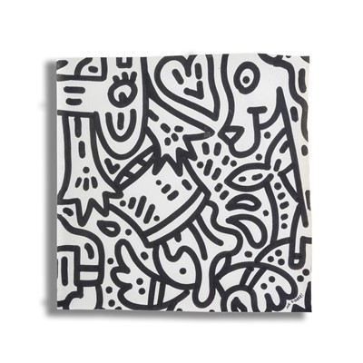 Lot 341 - Mr Doodle (British 1994-), 'Square from Old Street', 2017
