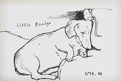 Lot 23 - David Hockney (British 1937-), 'Little Boodge' 1993