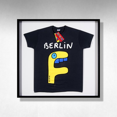 Lot 227 - Thierry Noir (French 1958-), 'Berlin T-Shirt'