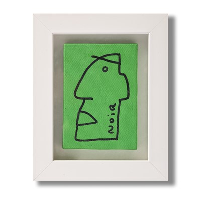 Lot 361 - Thierry Noir (French 1958-), 'Green', 2020