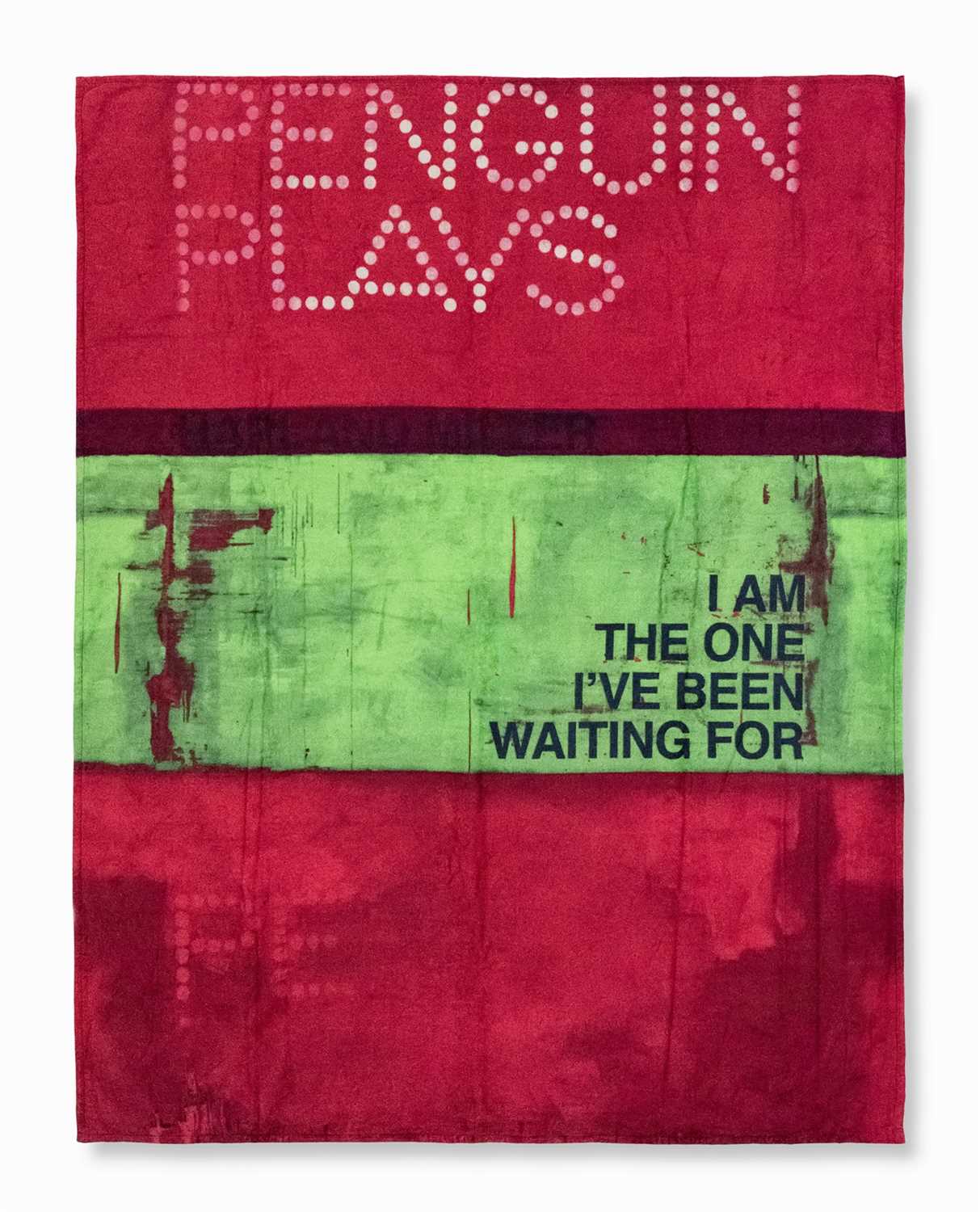 Lot 53 - Harland Miller (British b.1964), 'I Am The One I’ve Been Waiting For (Beach Towel)', 2013