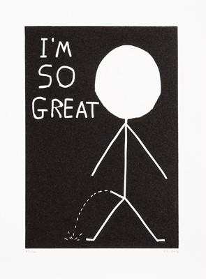 Lot 29 - David Shrigley (British 1968-), 'I'm So Great', 2014