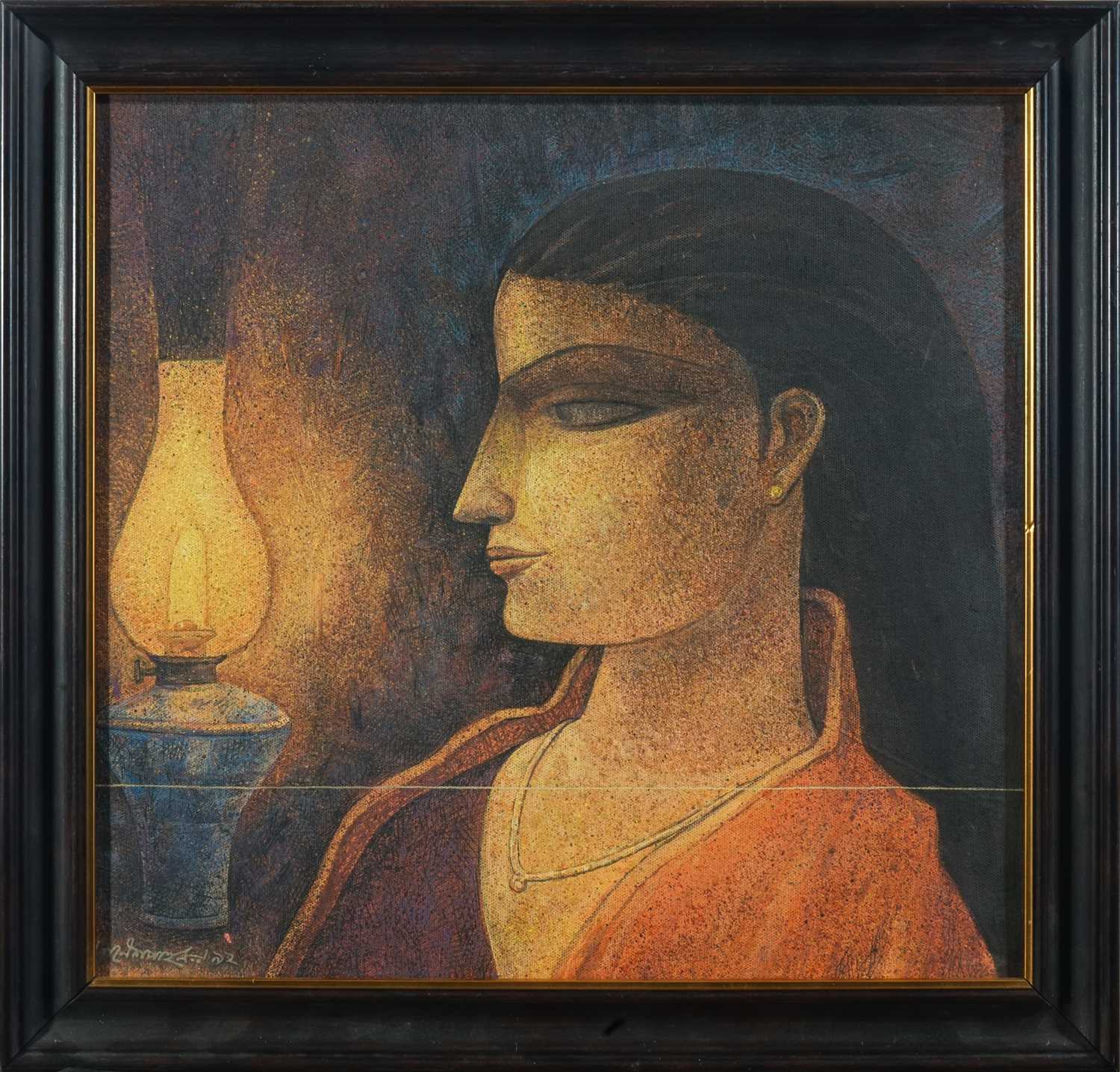 Lot 294 - Ganesh Pyne (Indian b.1937-d.2013), Untitled, 1992