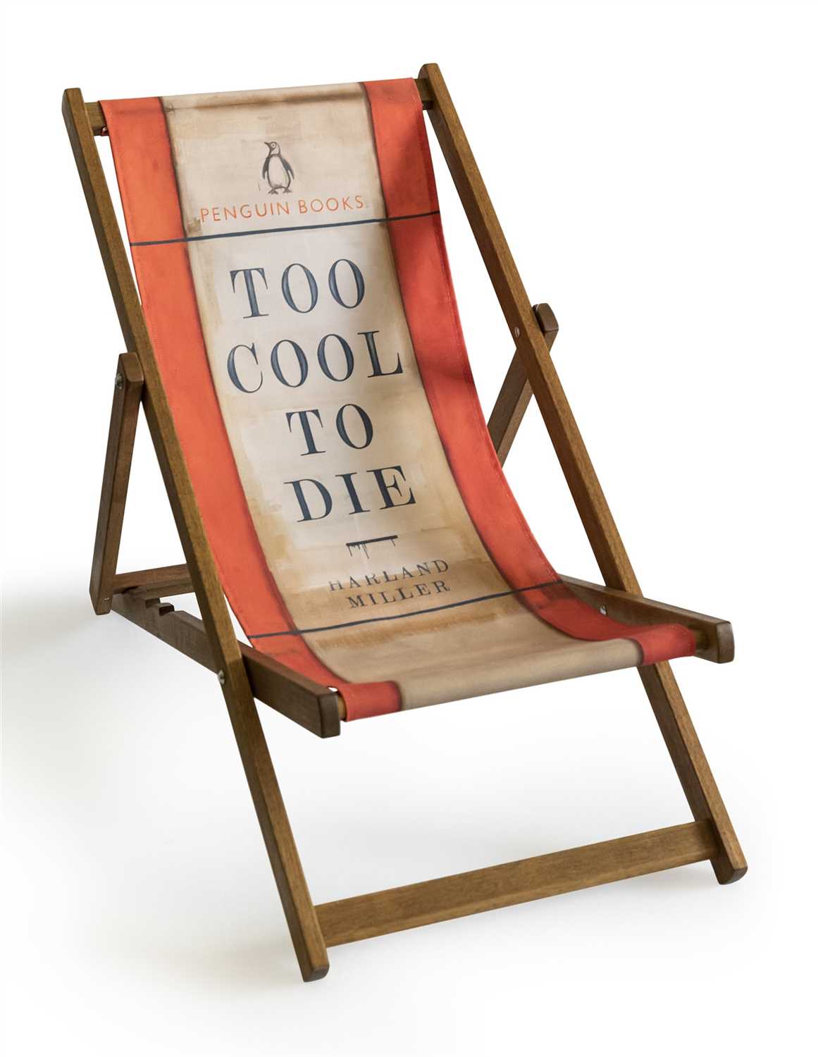 Lot 35 - Harland Miller (British b.1964), 'Too Cool To Die (Deck Chair)', 2013