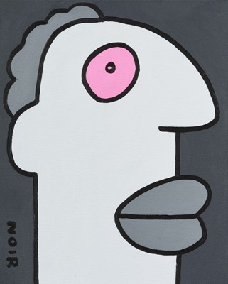 Lot 297 - Thierry Noir (French 1958-), 'My Energy Protects Me From The External Pressures Around Me', 2021
