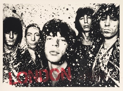 Lot 199 - Mr Brainwash (French 1966-), 'The London Years (Rolling Stones)', 2009