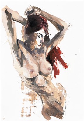 Lot 104 - Stephen Bunting (British), untitled, 2017, female nude