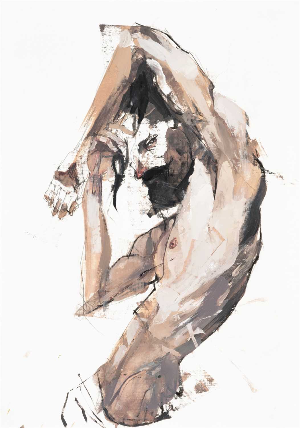 Lot 105 - Stephen Bunting (British), untitled, 2017, male nude