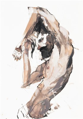 Lot 70 - Stephen Bunting (British), untitled, 2017, male nude