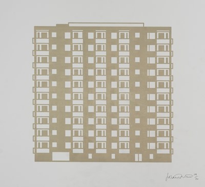 Lot 81 - Julian Opie (British 1958-), 'Apartment 8', 2021