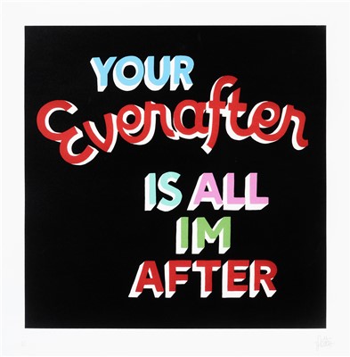Lot 279 - Stephen Powers ( American b. 1968) 'Your Everafter is All I'm After' 2010