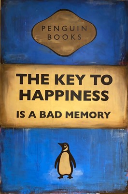 Lot 55 - Epi (British), 'The Key To Happiness Is A Bad Memory', 2022