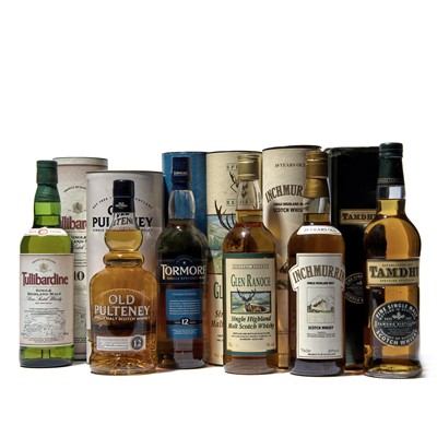 Lot 154 - 6 bottles Mixed Single Malt Whisky